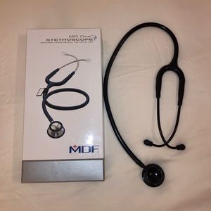 MDF Instruments Adult Black Stethoscope